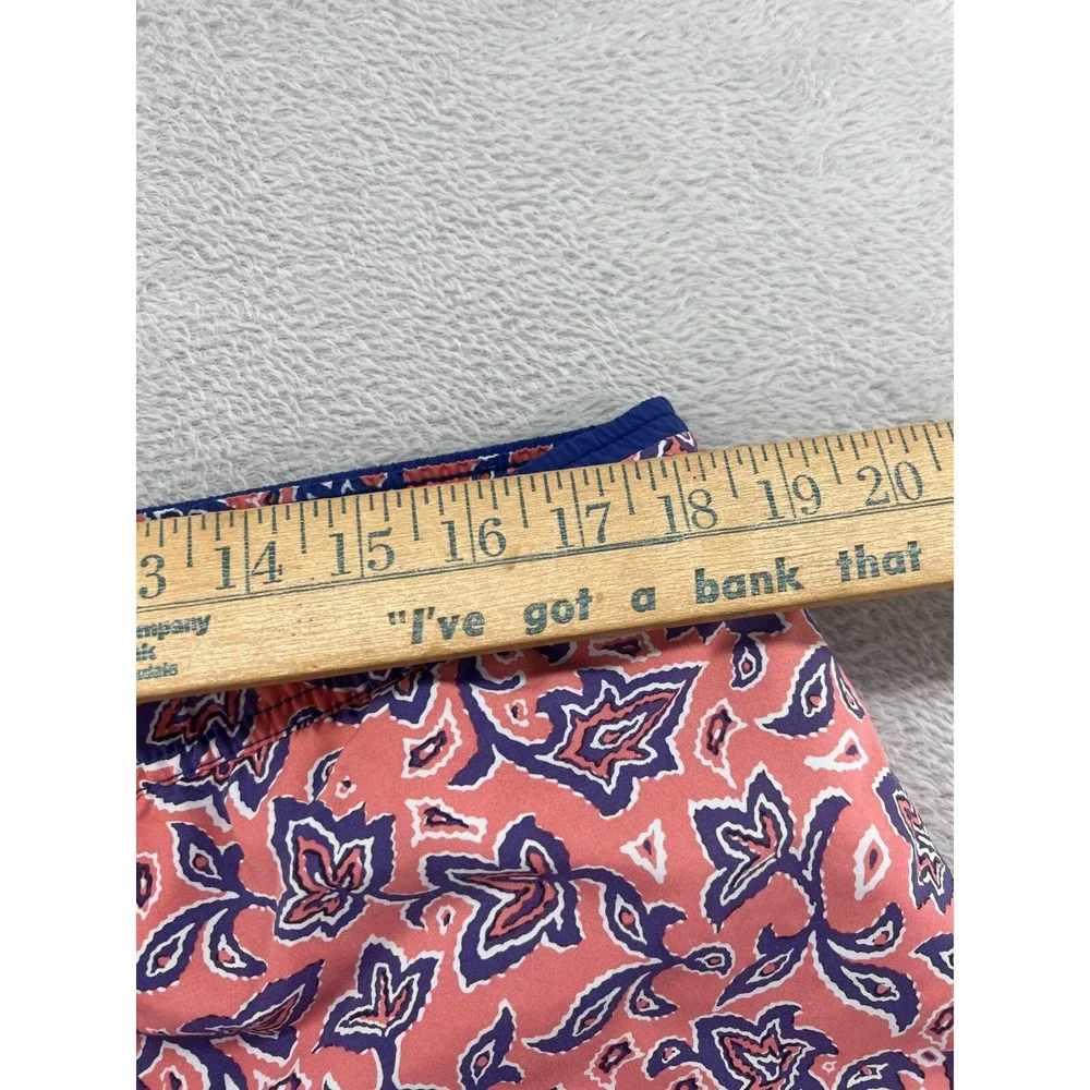 VTG Scotch & Soda Swim Trunks Mens XXL Pink Blue Floral Shorts Beach